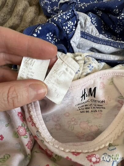 Пакет вещей на девочку H&M
