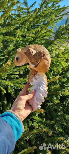 Садовая навесная фигура белка