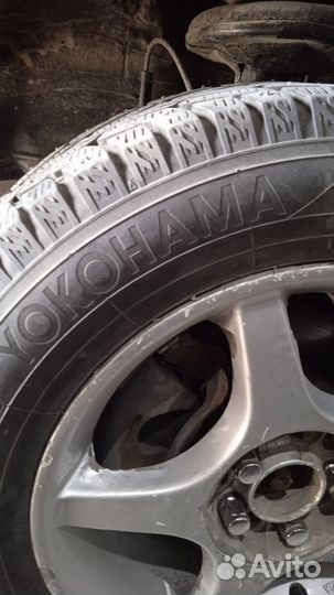 Колёса r15 5x100 с резиной зима195/65/15