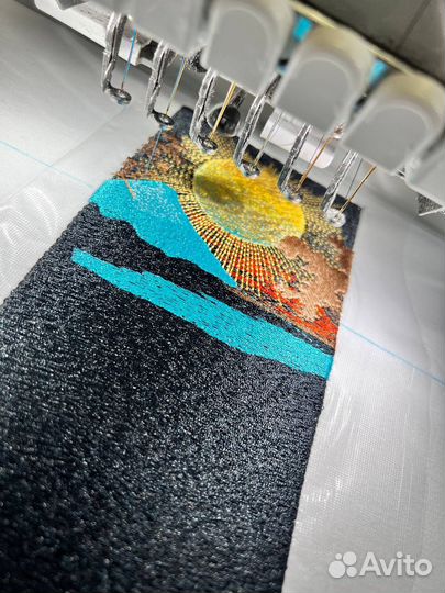 Вышивка на одежде / Машинная вышивка