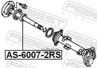 Подшипник шариковый AS-6007-2RS Febest