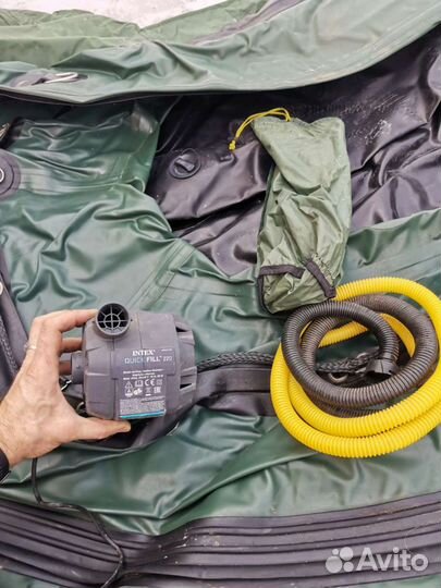 Надувная лодка с мотором бу