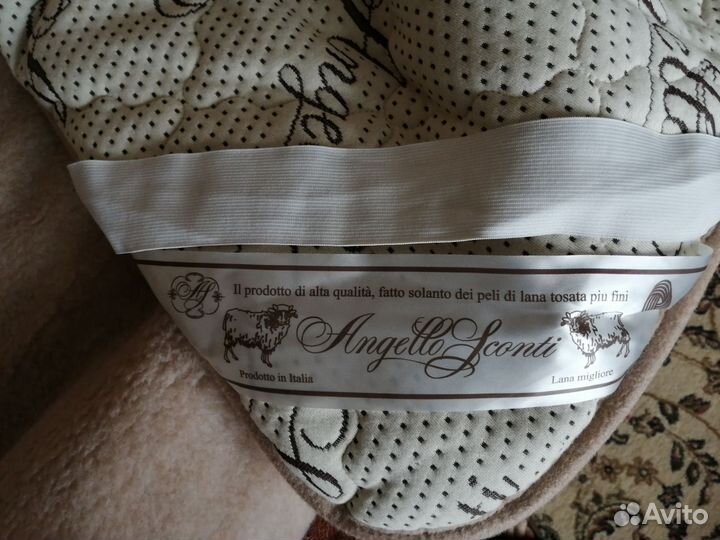 Наматрасник из шерсти ламы