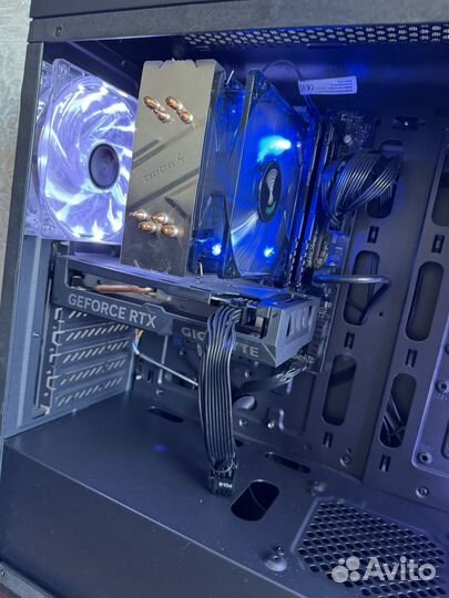 Игровой пк rtx4060 Ryzen 5 5600 16gb 1tb ssd