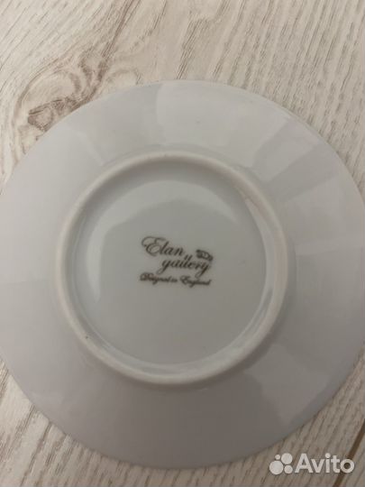 Блюдце фарфор СССР elan gallary