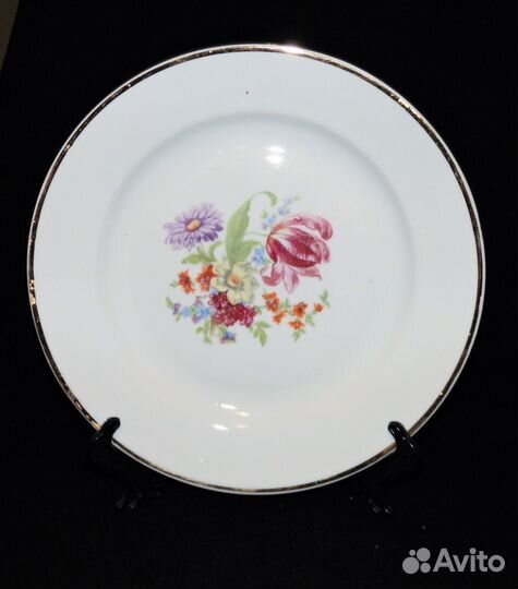 Фарфоровые тарелки фз Пролетарий СССР 60-е Винтаж