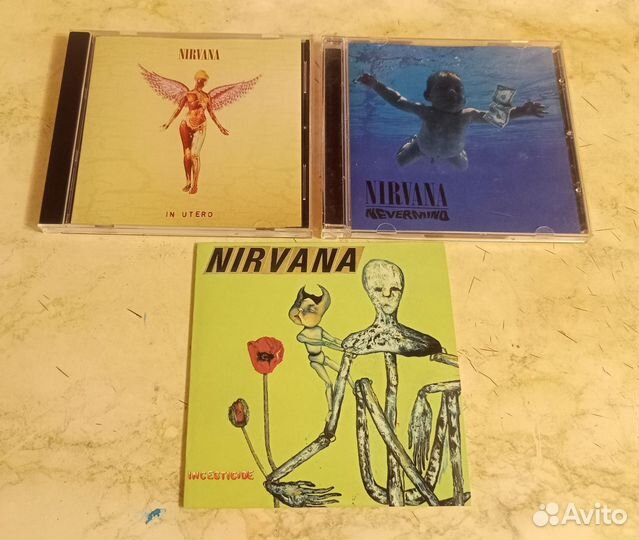 Диски Linkin Park. Nirvana