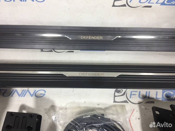 Land Rover Defender Пороги подножки электро 2019