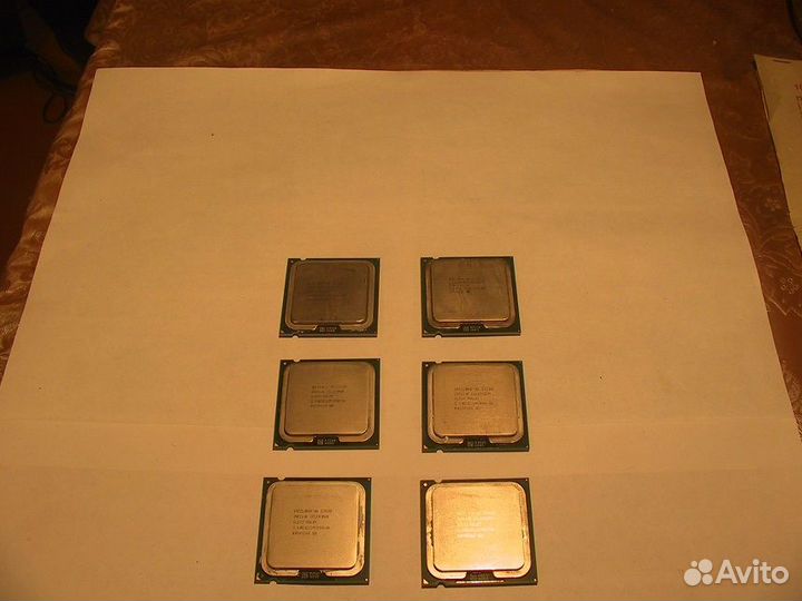 Процессоры Intel s370/478/775/1156/1155 рабочие