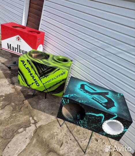 Короба под сабвуферы, доставка