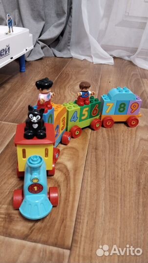 Lego duplo Паровоз учусь считать