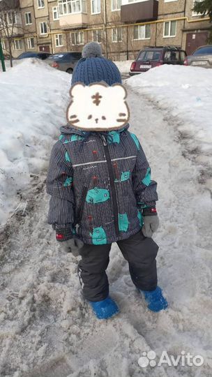 Демисезонный костюм на мальчика 92