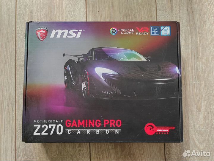 MSI Z270 gaming PRO carbon