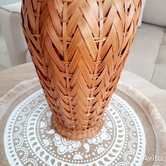 Плетеная ваза 40 см