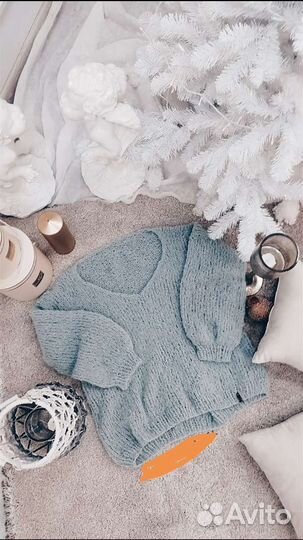 Паутинка из итальянской пряжи