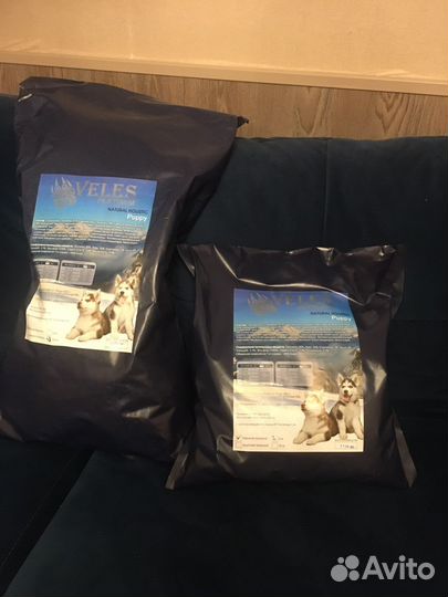 Премиум холистик корм для щенков Велес