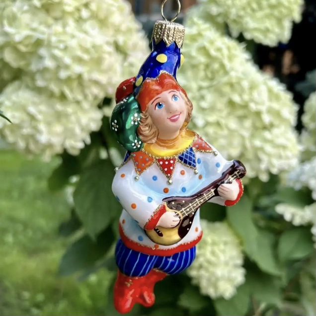 Елочные игрушки ариель Скоморох