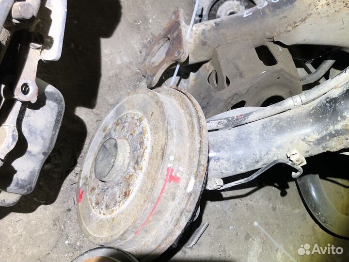 Балка задняя Skoda fabia 1