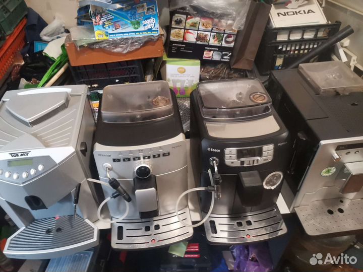 Кофемашина Saeco, melitta, solis