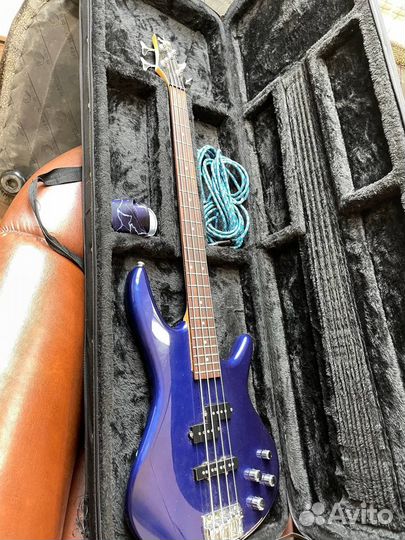 Бас гитара ibanez, активная