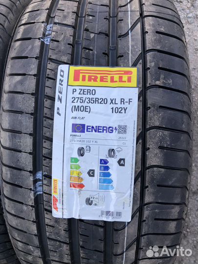 Pirelli P Zero 245/40 R20 и 275/35 R20 102Y