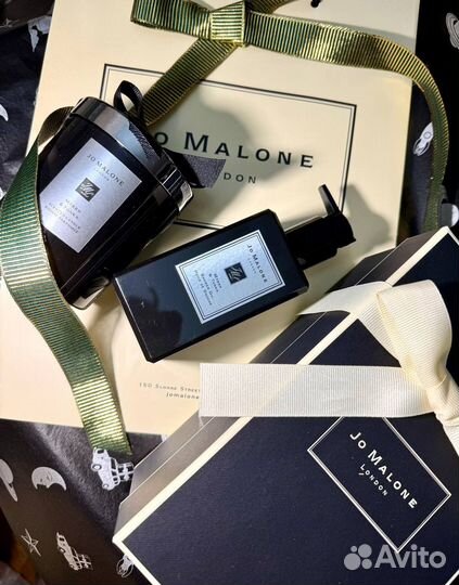 Jo malone свечи в подарочном оформлении