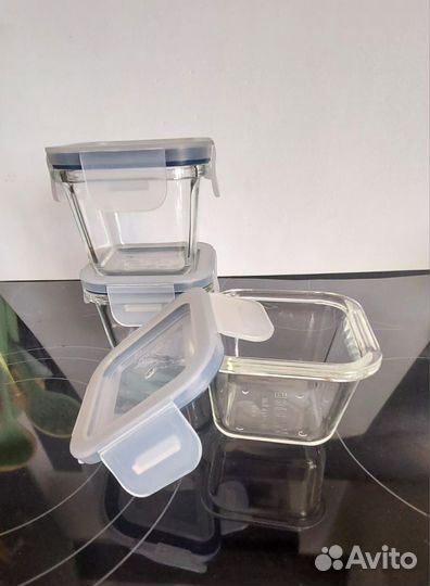 Набор контейнеров для продуктов Икеа