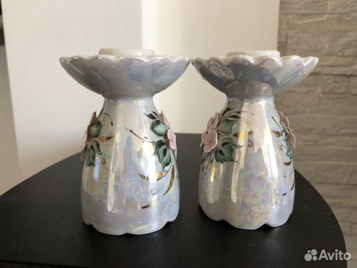 Фарфоровый Подсвечник