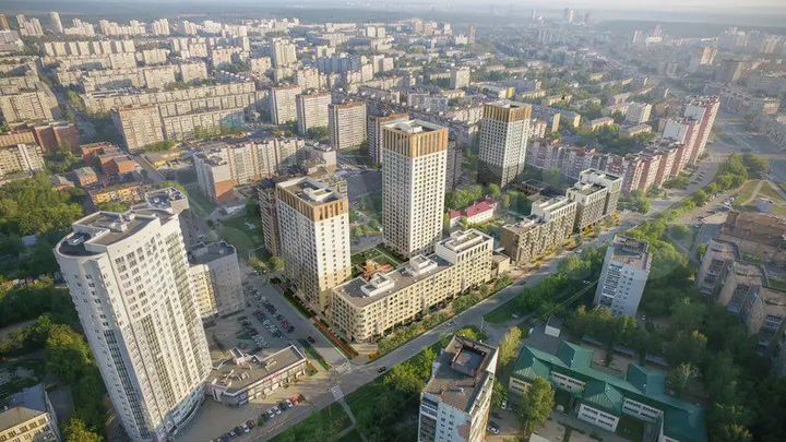 2-к. квартира, 69,8 м², 6/22 эт.