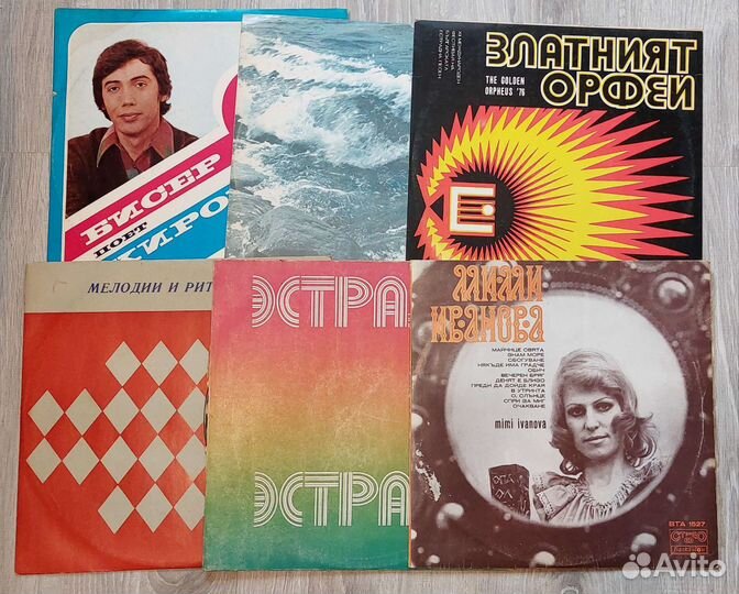 Пластинки времён СССР (обычные,мини)