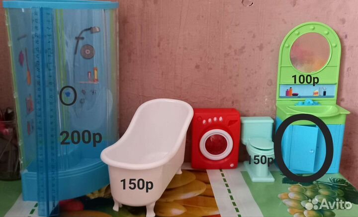 Кукольная мебель для барби