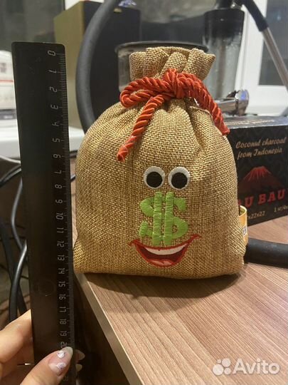 Денежный мешочек поющий музыкальный игрушка