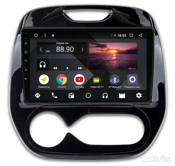 Магнитола Android Renault Kaptur 2015-2019