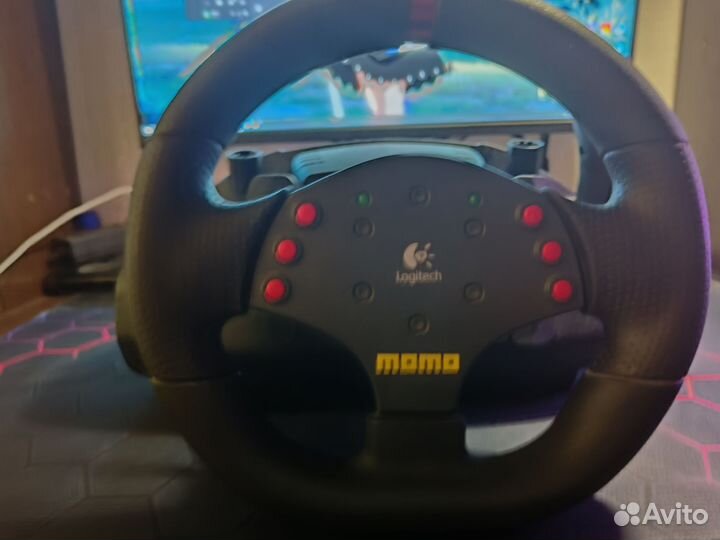 Руль logitech momo racing