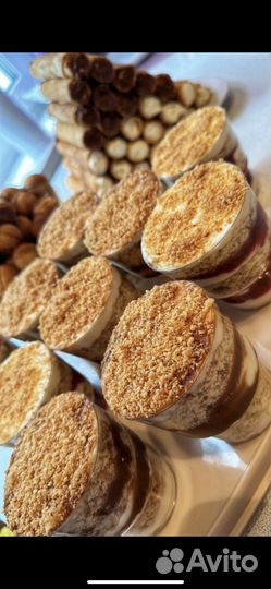 Трубочки и орешки