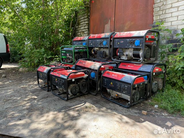 Аренда бензогенераторов 2-7.5 квт