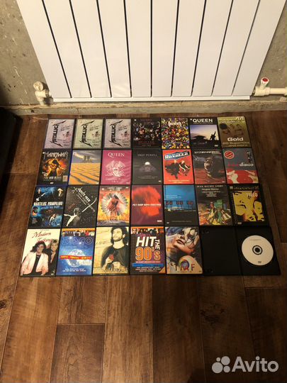 DVD диски рок диско музыка концерты клипы 28 штук