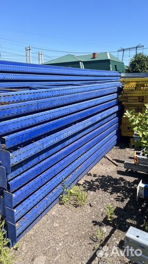 Стеллаж паллетный на производство