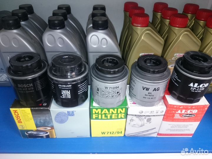Фильтр масляный polo sedan