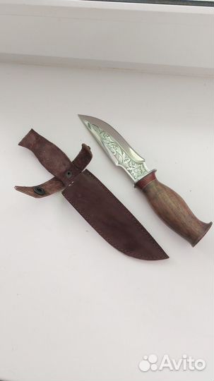 Нож шкуросъемный финка шкурник