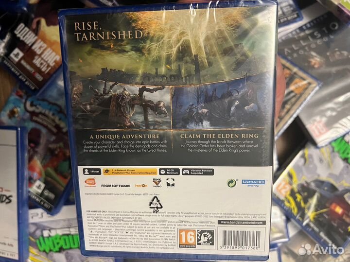 Диск Elden Ring PS5 / Новый