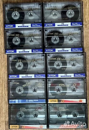 Аудиокассеты TDK