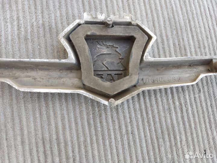 Эмблема на капот газ 21 Волга хром оригинал