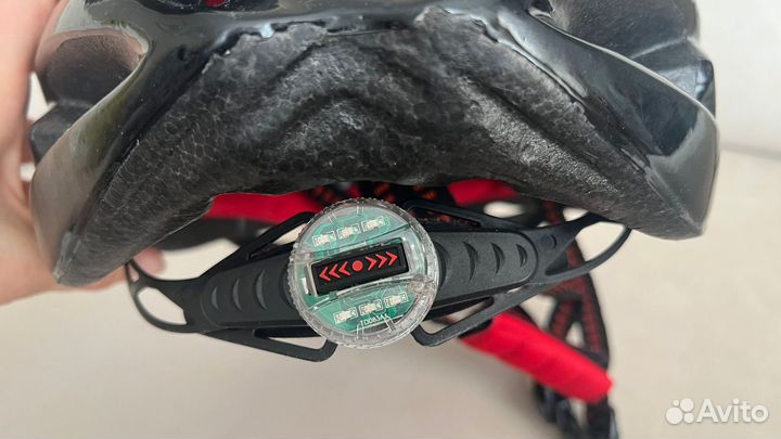 Шлем велосипедный, с регулятором размера