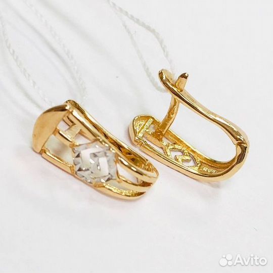 Золотые серьги