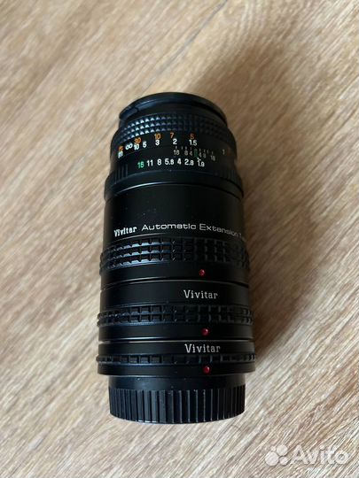 Объектив Auto Chinon 50mm 1:1,9 49 +Vivitar AT-22