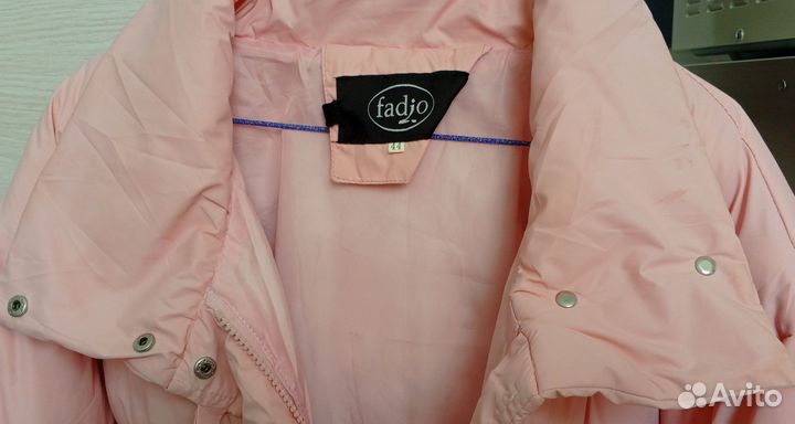 Куртка розовая зефирка 42 44