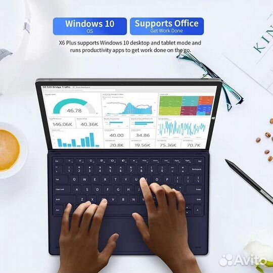 Teclast X6 Plus планшет на Win10 экран 12.6