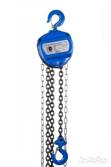 Таль ручная шестеренная трш С 0,5т, 6м (модель N)
