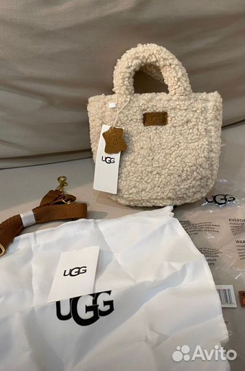 Сумка женская UGG с мехом